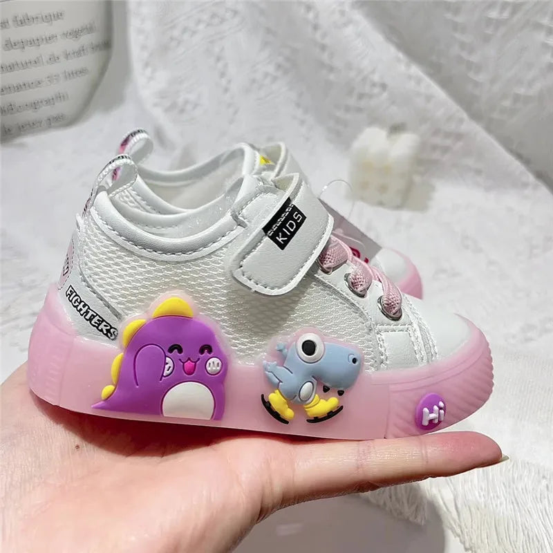 Baby Shoes 1-3Y Toddlers Girls Boys Mesh Breathable Soft Soles Shoes Children's Spring Autumn Cartoon Casual Sport Shoes KilyClothing