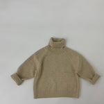 Sweaters Boys Knit Pullover Solid Girls Turtleneck Sweater Knit Wear KilyClothing