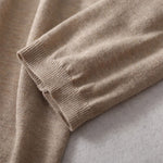 Natural Silk with Cashmere Hoodies Knitted Hooded Cardigan KilyClothing