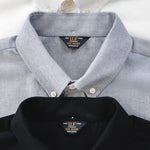 Retro Oversize Short Sleeve Oxford Pocket Shirt 100% Cotton Loose KilyClothing