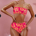 Leopard Bikini High Waist Swimsuit Women Bikini KilyClothing