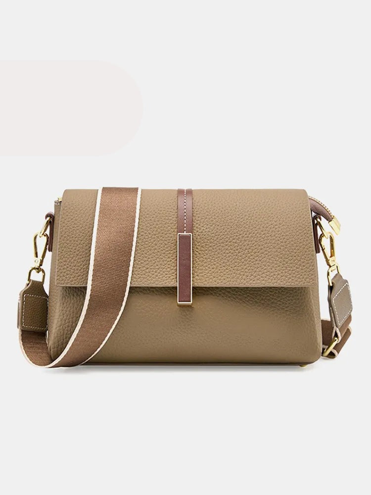 Retro Shoulder Handbag Genuine Leather Bag Envelope Bags Female Small Crossbody Bag Girl Purses KilyClothing
