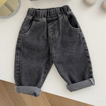 Baby Pants Solid Kids Jeans Casual Boys Denim Pants Soft Girls Fashion Trousers KilyClothing