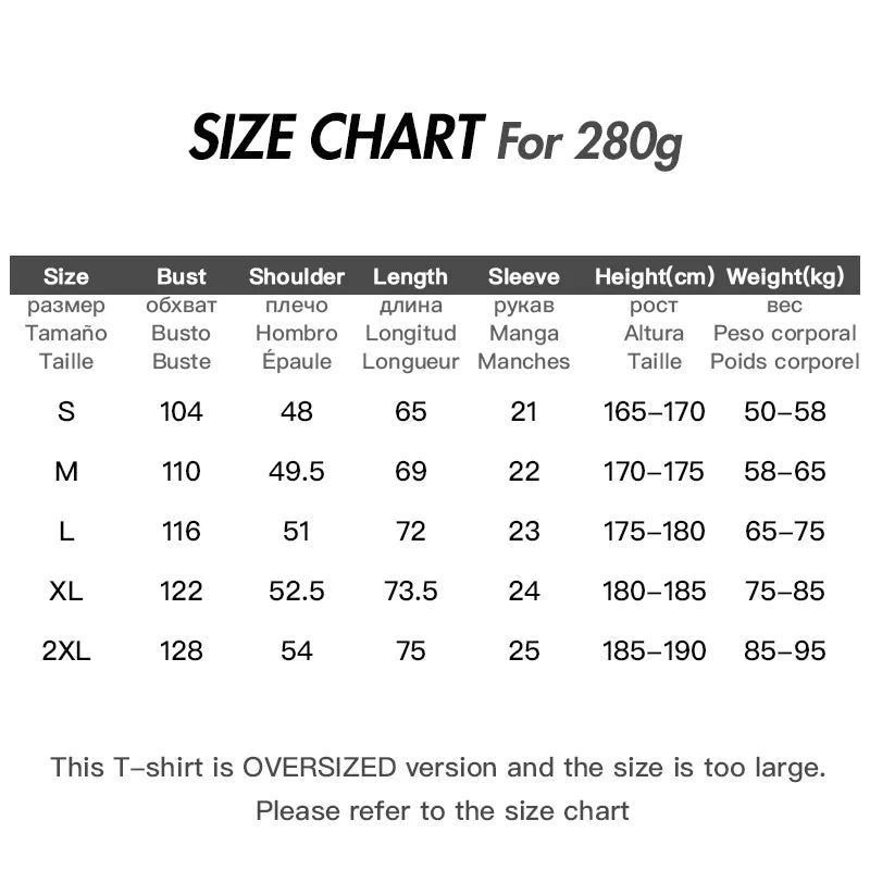 9.9oz 280gsm High Qualtity Oversized Heavy T-shirt for Men Short Sleeve Tee Cotton Solid Color Trend Leisure Green White Black KilyClothing