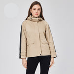 Coat Short Windproof Classic Casual Jacket Hooded Big Pocket KilyClothing