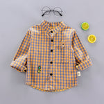 Spring Thin Shirts Baby Boys Long Sleeve Striped Print Shirts Kids Tops Tees Shirts Casual Blouse KilyClothing