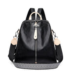 Backpacks Soft Leather Anti-theft Shoulder School Bag For Girls KilyClothing