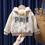 Unisex Padded Pullovers Toddler Sweatshirts Kids Letter Hoodies T-shirt 1 2 3 4 5 6 Years KilyClothing