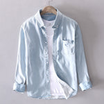 Denim Shirt f100% Cotton Fashion Four Seasons Slim KilyClothing