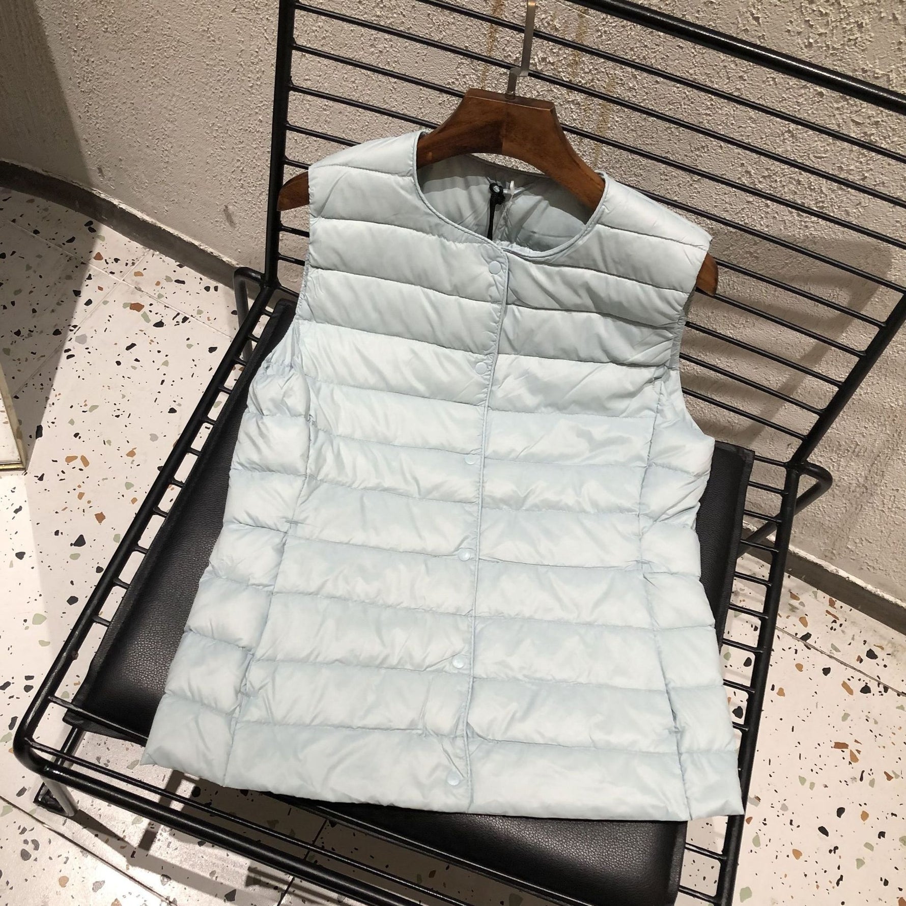 Sleeveless Puffer Jacket Spring Winter Female 90% White Duck Down Ultra Lightweight Packable Warm Down Liner Vest KilyClothing