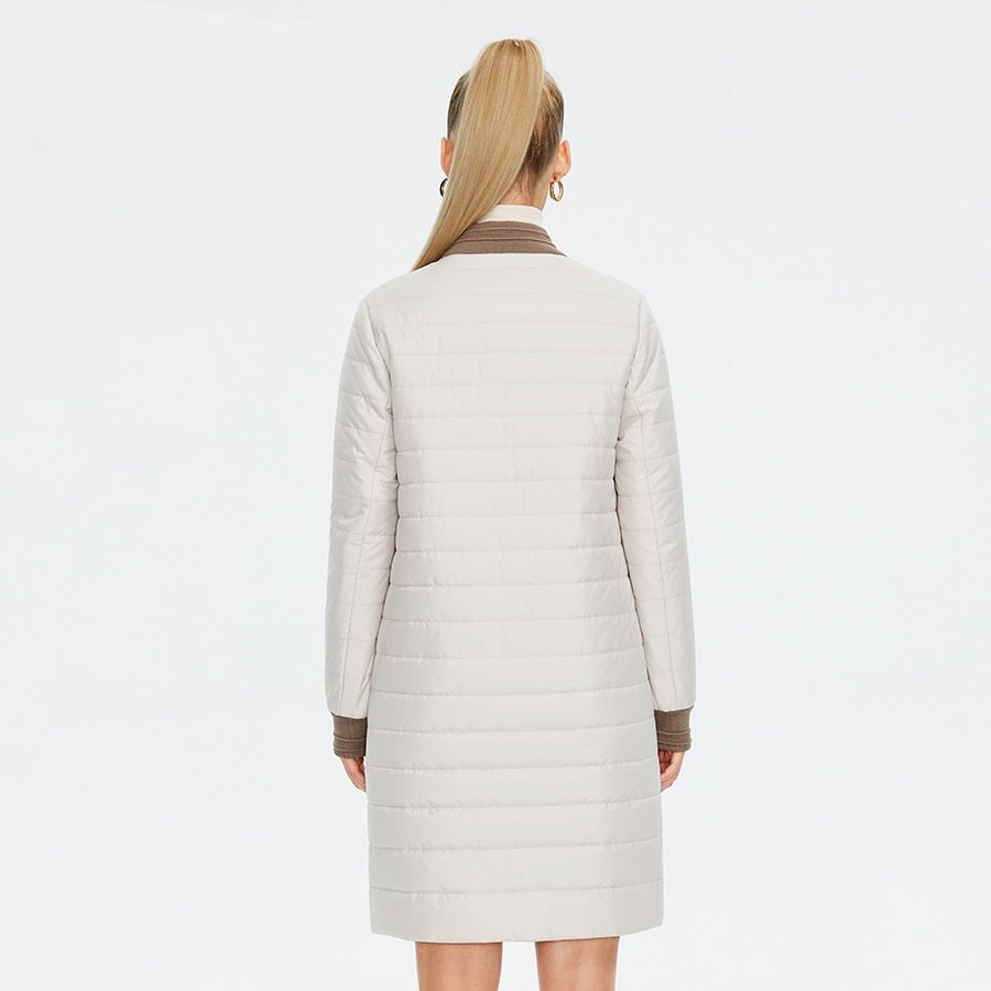 Autumn High Quality Mid-Length Women's Coat Long Sleeve KilyClothing