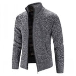 Knitted Sweater Men Fashion Slim Fit Cardigan Men Causal Sweaters Coats Solid Single Breasted Cardigan men KilyClothing