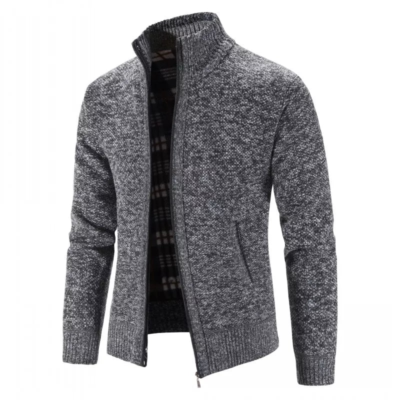 Knitted Sweater Men Fashion Slim Fit Cardigan Men Causal Sweaters Coats Solid Single Breasted Cardigan men KilyClothing