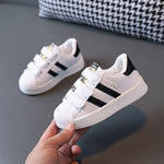 Children's Sneakers  White Non-slip Casual Shoes Boys Girls Hook Breathable Sneakers Toddler Outdoor Shoes KilyClothing