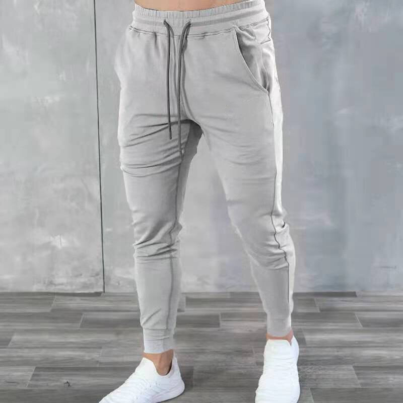 Joggers Sweatpants Men Casual Pants New Solid Color Gyms Fitness Workout Sportswear Trousers Male Slim Fit Training Track Pants KilyClothing
