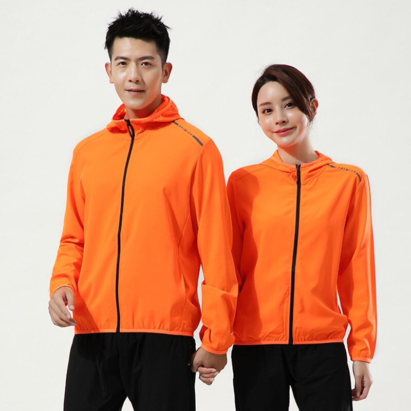 UPF 50+ UV Sun Protection Clothing Pocket Quick-Drying Sunscreen Jacket Windbreaker Cycling Running Breathable Shirt KilyClothing