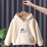 Unisex Padded Pullovers Toddler Sweatshirts Kids Letter Hoodies T-shirt 1 2 3 4 5 6 Years KilyClothing