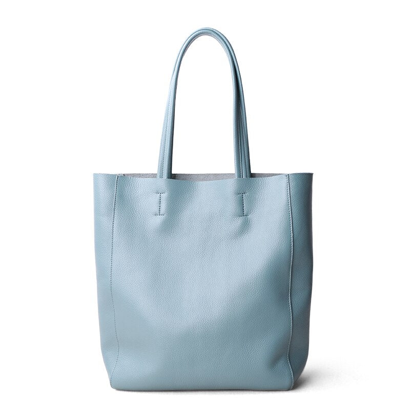 Genuine Leather Bag  Casual Tote Female Luxury Simple Fashion/ Cowhide Leather KilyClothing