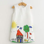 Dress Casual Kids Princess Dress Hollow Party Dress Children Clothing For 3 7Y KilyClothing