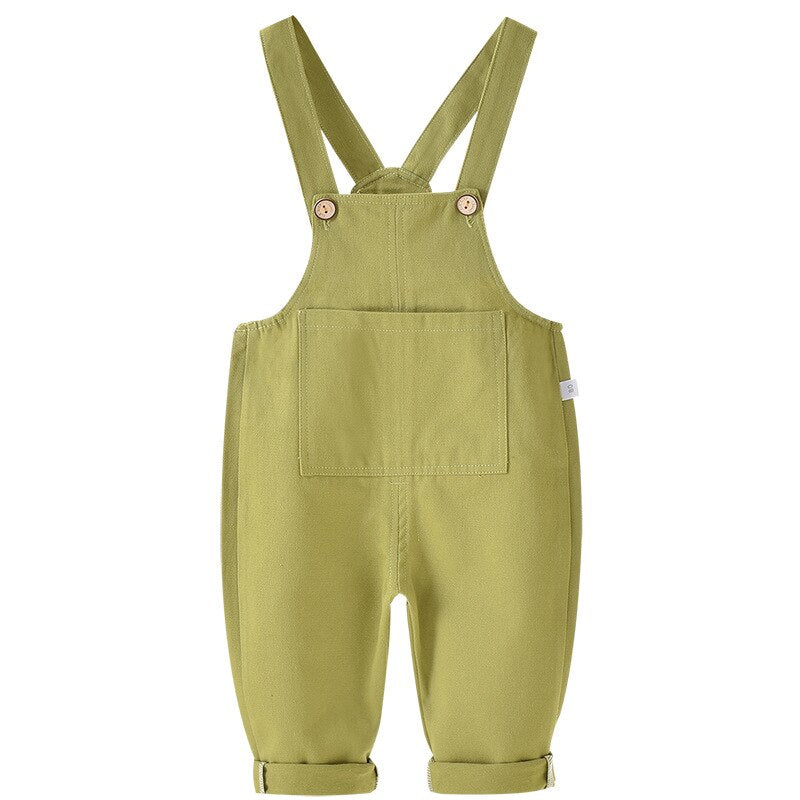 Overalls Four Seasons Casual Baby Boys Girls Pants Button Adjustable Trousers KilyClothing