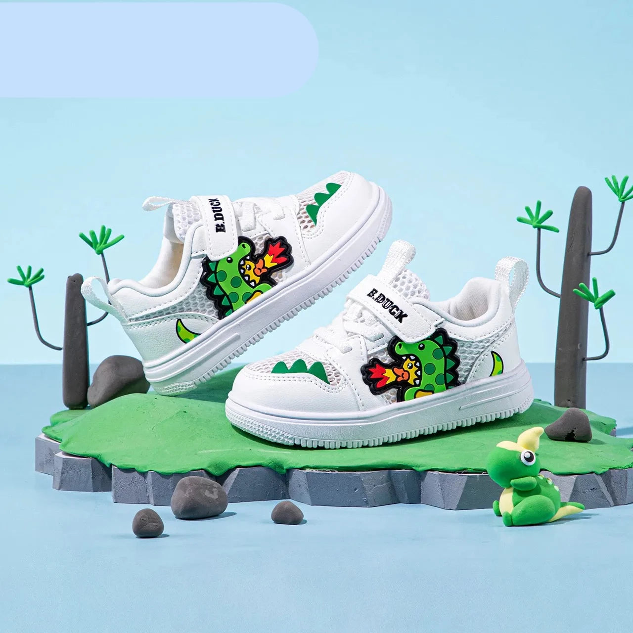 White Casual Shoes For Baby Boy Girl Brand Children Sneaker Duck White Kids Sports Shoes Toddler Walking Shoes 3-12 Year KilyClothing