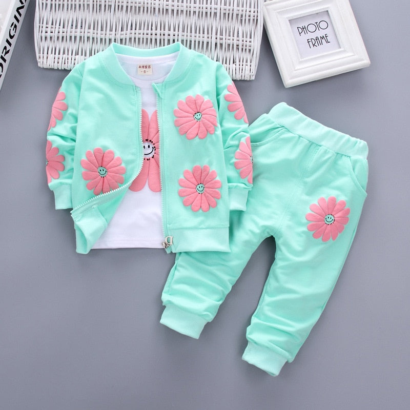 Toddler Sport Suit Cotton Tracksuit Clothes For 1 2 3 4 Years KilyClothing