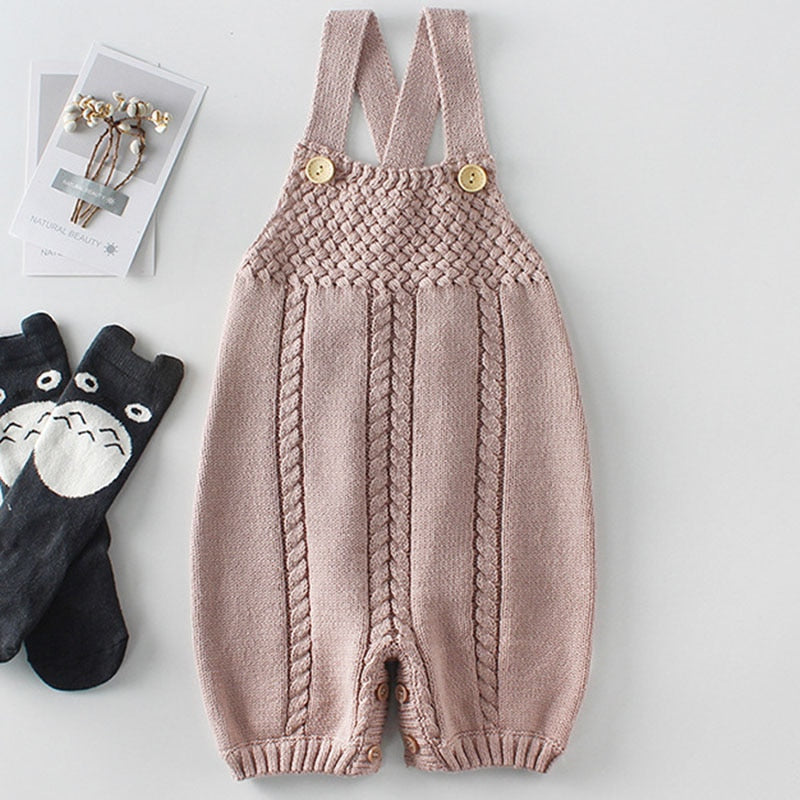 Baby Knitting Rompers Cute Overalls Newborn Girls Boys Clothes Baby Girl Boy Sleeveless Romper Jumpsuit Toddler Knit Romper KilyClothing