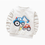 Baby Boy t-shirt Cotton Casual Baby Boy Long Sleeve Tops Newborn Shirt KilyClothing