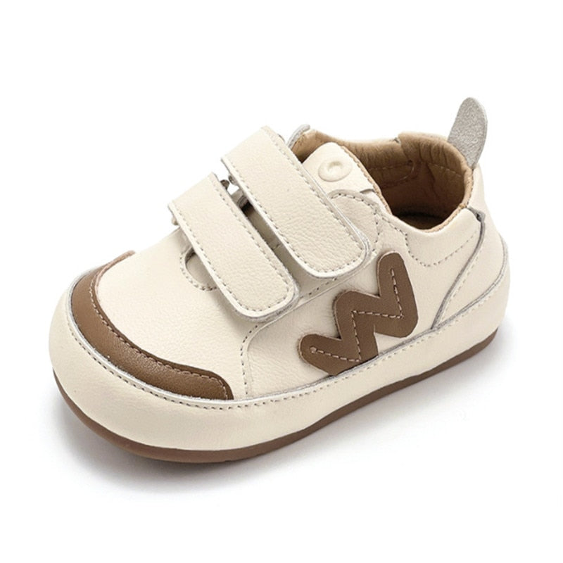 Leather Toddler Boys Barefoot Shoes Soft Sole Outdoor Kids Tennis Fashion KilyClothing