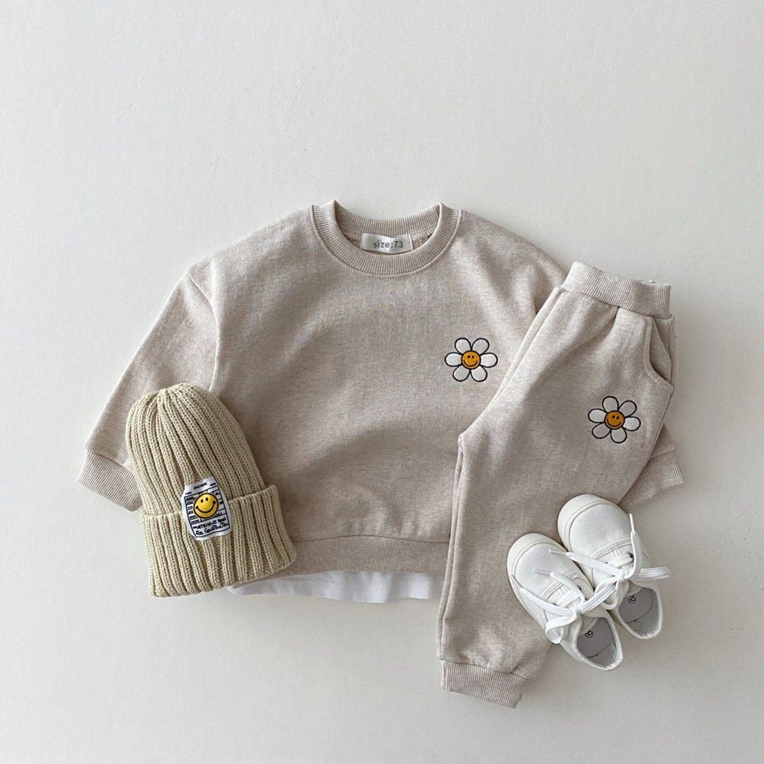 2Pcs/Set Baby Clothes Autumn Toddler unisex Boy Cartoon Pajamas Cotton Long Sleeve7 KilyClothing